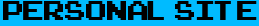 Personal Site