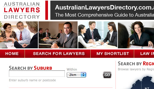 Main Australian Lawyers Directory Image